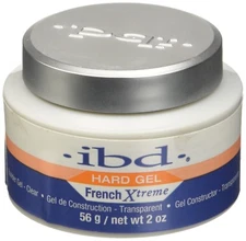 IBD Builder Hard Gel LED/UV French Xtreme Clear gel 2oz