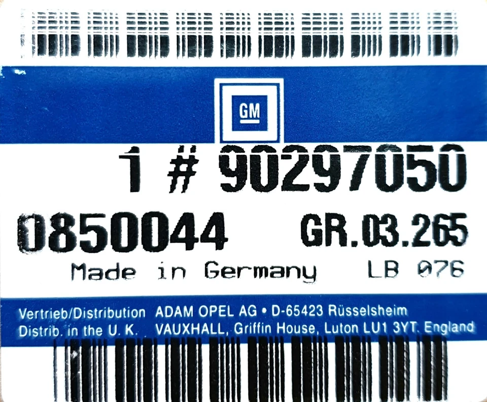 Saugrohr De Opel GM Ansaugkrümmer Corsa, Kadett, Ascona - 1.6i - 90297050 - Imagen 2 de 4