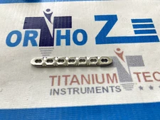 Locking 2.4mm Straight Plates 4 to 12 Holes & 2.4mm LCP Screws (108 Pcs) SS 316L