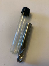 1/2"Solid Carbide Ballnose Endmill 4 Fl Single End Reg Length,Bright Made In USA