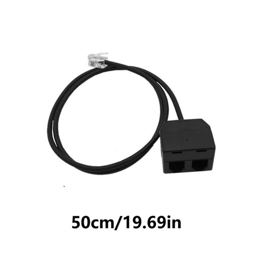 Y Splitter RJ9 Telephone Training Adapter for Phone Training and Conferences - Zdjęcie 8 z 10
