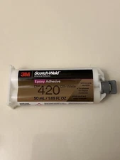 3M Scotch-Weld Epoxy Adhesive Dp420 Off-White 50mL - Exp 2/2027 + FREE Tip