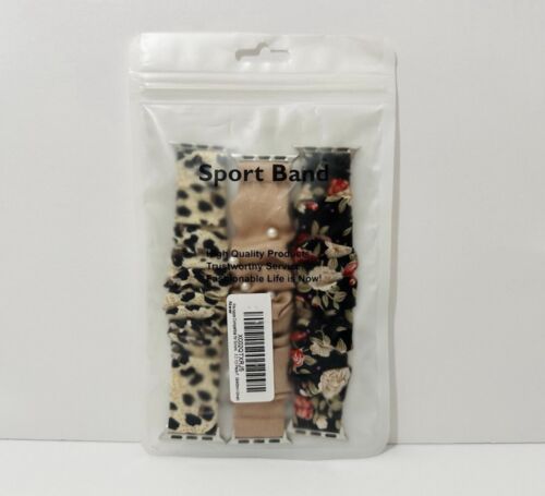 Scrunchie Apple Watch Bands 38/40mm (Small) - 3 Pack - Picture 2 of 5