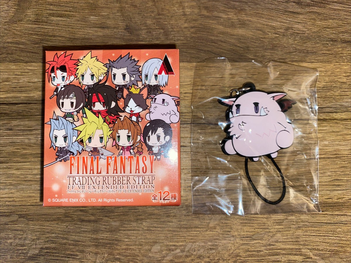 Final Fantasy VII 7 - Various Trading Rubber Strap Keychain Key