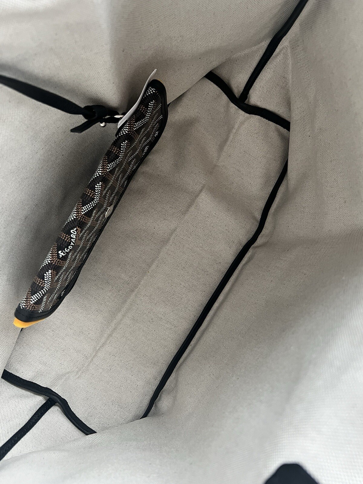 Goyard Saint Louis Tote GM All Black - 100percent authentic image 6
