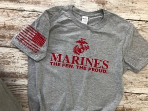 USMC Marine Corps The few the Proud T 