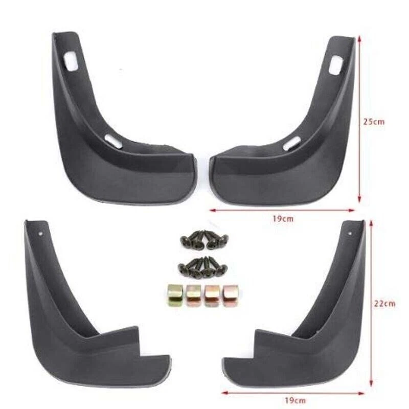 Mud Flap Set of 4 Compatible With Maruti Suzuki Alto K10 2022 view 3