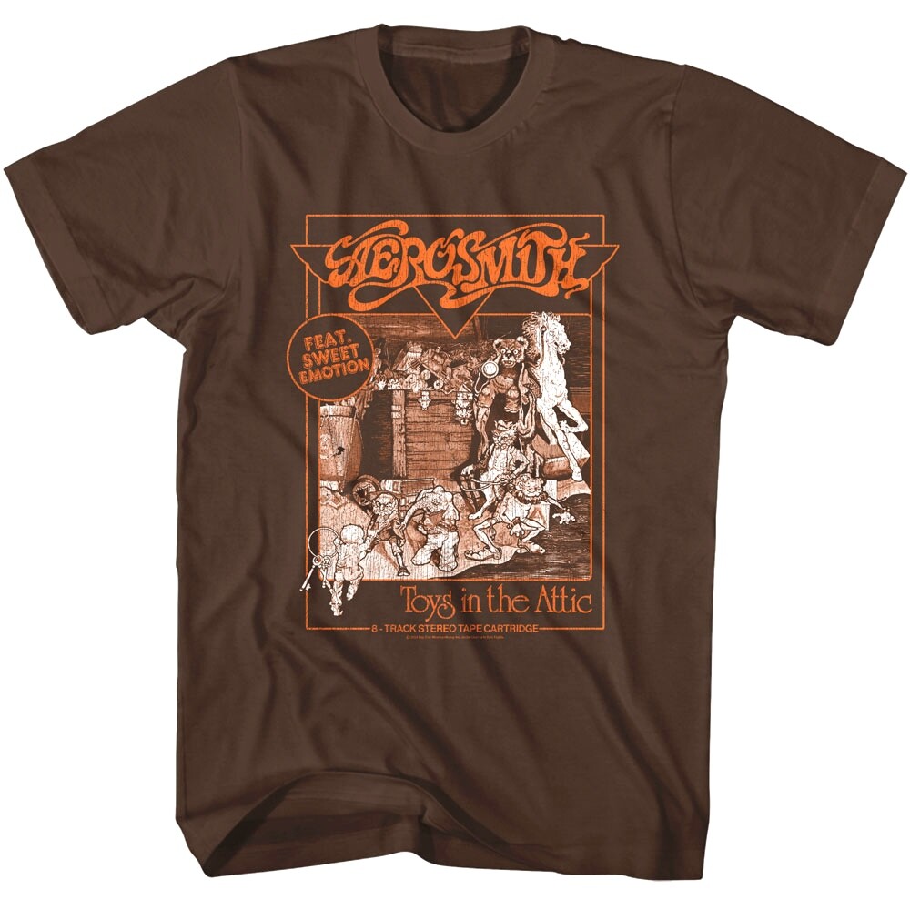 Aerosmith Toys in the Attic 8-Track Men's T Shirt | eBay Aerosmith Toys in the Attic 8-Track Men's T Shirt | eBay