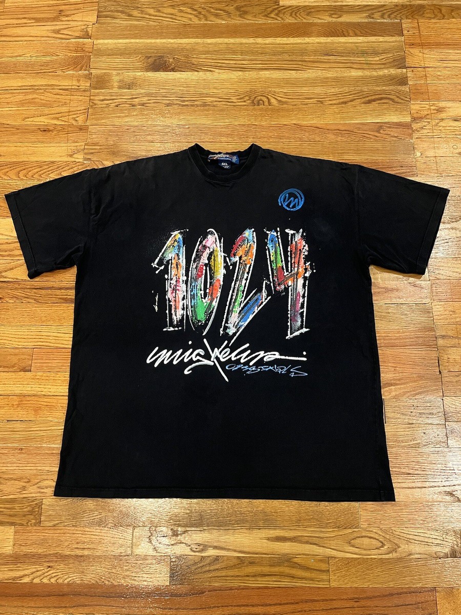 Miskeen Originals Hand painted 1024 T Shirt Men 4XL Black | eBay