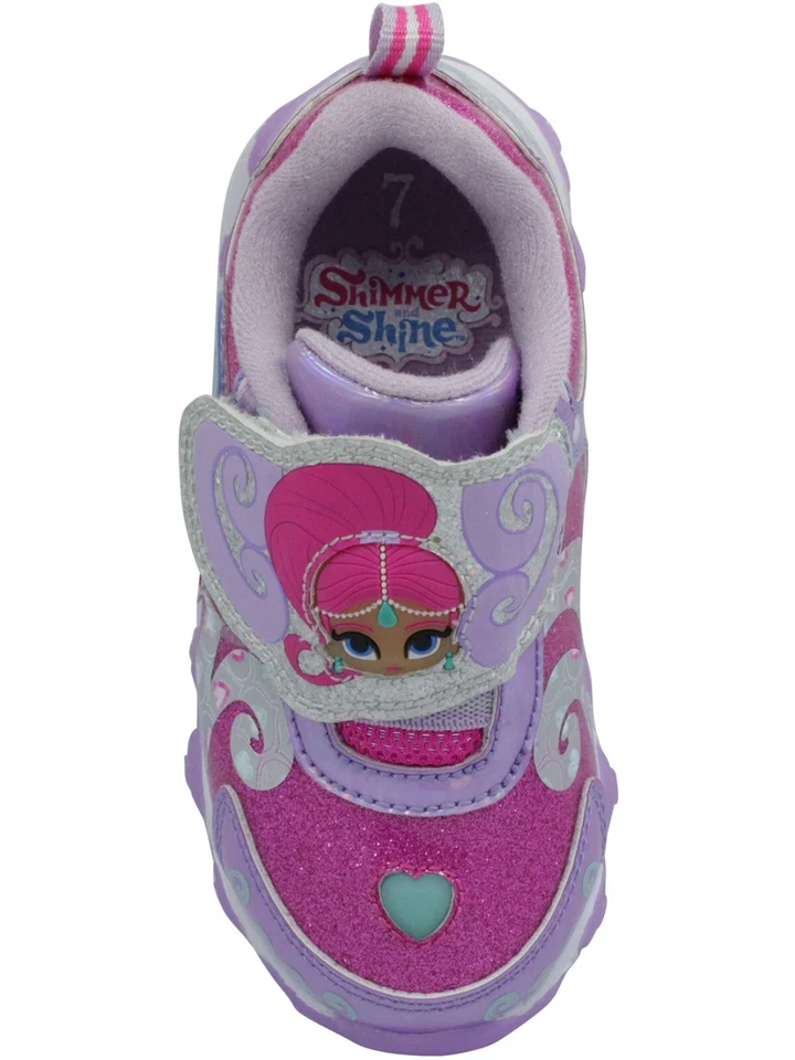 Zapato deportivo Nickelodeon Shimmer and Shine Light Up para niñas pequeñas Foto 3 de 4