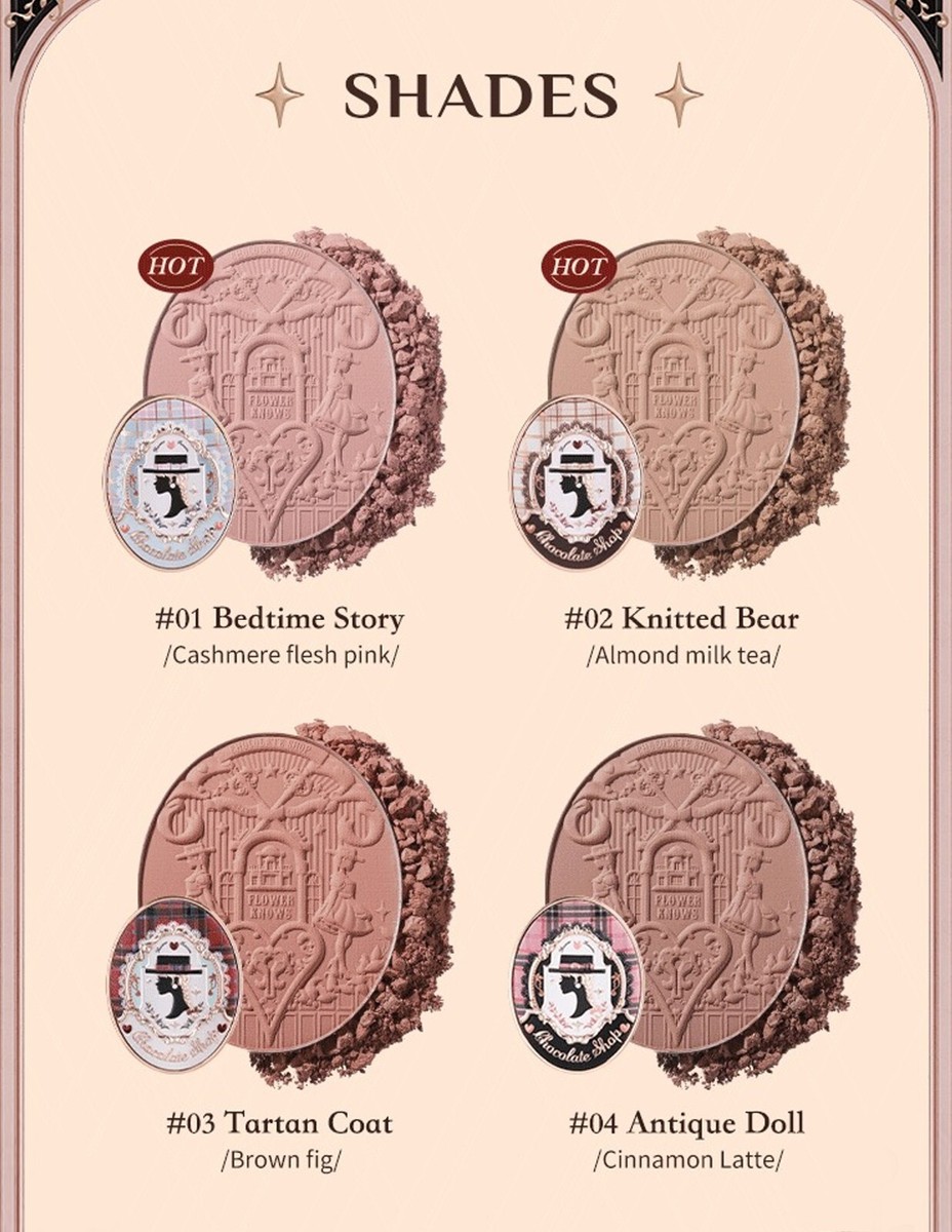 Flower Knows Chocolate Wonder-Shop Series CHOOSE YOUR ITEM - HARD