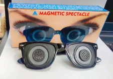 Acupressure Pin Hole Magnetic Spectacles Deluxe Goggles To Treat Eye Troubles