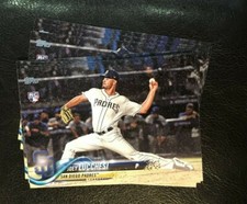 2018 Topps Update US271 Joey Lucchesi 10 count Rookie card lot San Diego Padres
