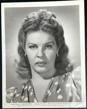 Vintage Original (NOT REPRINT) 1941 MARTHA RAYE Press Photo