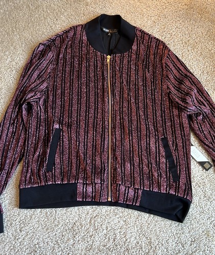 LuLaRoe Elegance Stevie Glitter Pink 