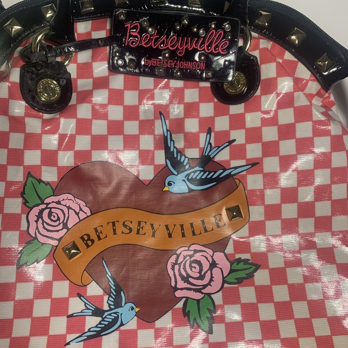 Betseyville by BETSEY JOHNSONポーチ付きハンドバッグ Betsey johnson 