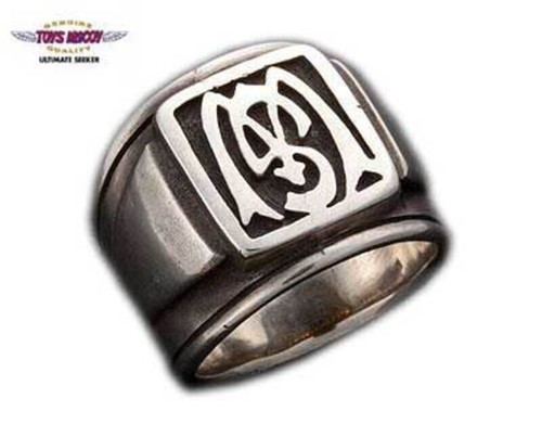 THE KING OF COOL Steve Mcqueen SILVER 925 RING Size 60 US 9 New With Box Japan - Picture 6 of 24