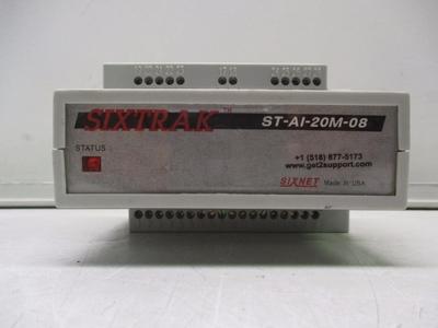 Sixnet Sixtrak ST-AI-20M-08 Input/Output Module