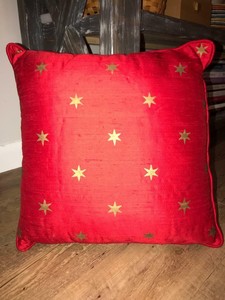 star print pillow