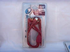 GAME BOY COLOR   LINK CABLE COLORS  ACCESSORIES  IN RASPBERRY  RARE  NEW 2000