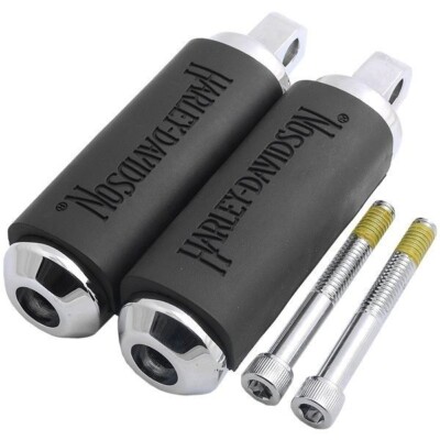 D.A HARLEY NEW OEM Custom SMALL Footpegs 50916-90T | eBay