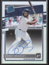 2020 Donruss Optic #RRS-BO Bobby Bradley Rated Rookies Signatures Holo Auto