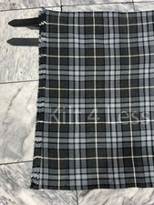 Scottish Hebridean Granite Handmade Tartan Kilt - Traditional 8yards Tartan Kilt