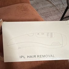 IPL Hair Removal Device in White - IPL Light Hair Removal Device Box Shown
