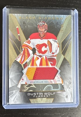 2025-26 Upper Deck Black Diamond - Dustin Wolf #BDB-DW Premium Relics /49 (MEM)