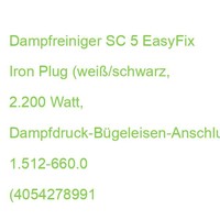 Sc 5 Easyfix Iron Plug (Weiß/Schwarz, 2.200 Watt, Dampfdruck-BüGeleisen-Anschlus