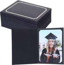 Litpoetic 150 Pack Photo Folder Frame For 4X6 Or 5X7 Pictures Paper Picture