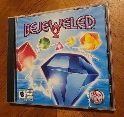 Bejeweled 2 Deluxe (PC, 2004) Tested Works!