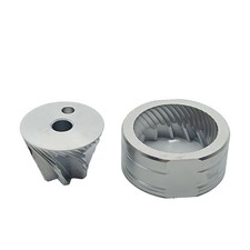 7-Bevel Knife Sharpening Core Grinder SUS420 2pcs/set 38mm for coffee machine