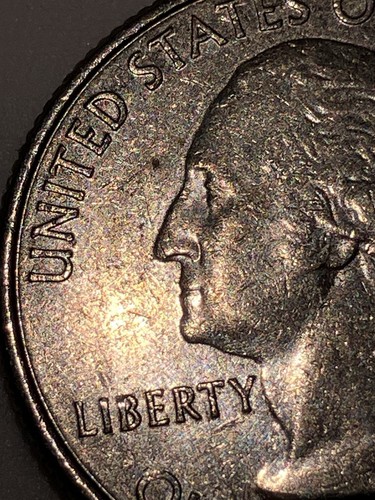 2016 D Harpers Ferry Quarter MINT DIE BREAK ERROR Reverse Strike OPEN TO OFFERS - Picture 23 of 24