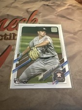2021 Topps Series 1 Base #193 Brandon Bielak RC - Houston Astros Rookie Card. rookie card picture