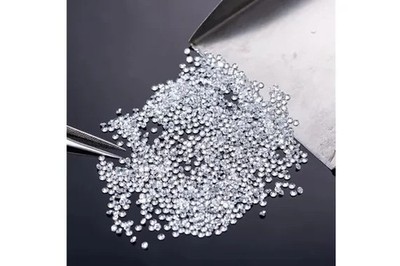 Loose Brilliant Round 0.005 Ct Natural Setting Diamond Top Color E/VVS Clarity
