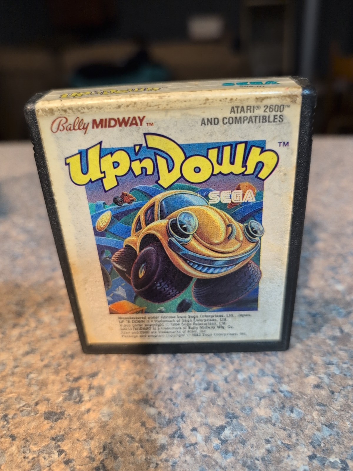 Atari 2600 Sega Up N Down Tested Combine Ship