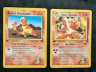 Pokemon TCG 1st Edition Gym Challenge Blaine's Charmander & Charmeleon NM!