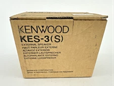 Kenwood KES-3 (S) External Speaker w/ Mount New in Box