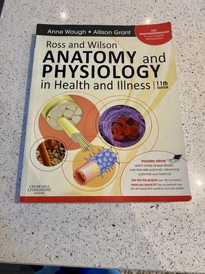 Ross & Wilson Anatomy & Physiology Study Paperback Book 