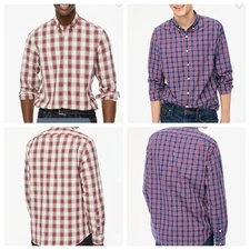 NWT J.CREW MEN'S  Slim Flex Untucked-fit Shirt| Sizes M Medium XL XLarge | $89.5