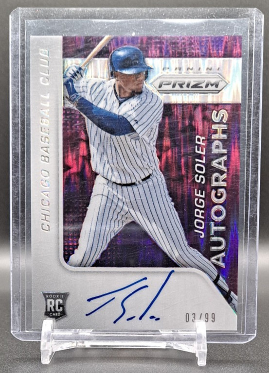 2015 Panini Elite Update Jorge Soler Autograph  03/99 #44