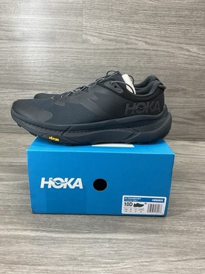 Hoka One On Mens 10 D Black Transport Cordura Running Shoes