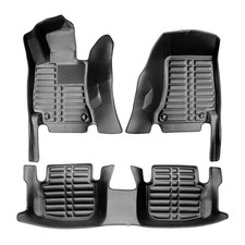 5D Premium Auto Fussmatten TPE Set Passend für Mercedes E- Coupe (C238) Bauja...