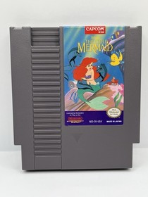 The Little Mermaid NES (Nintendo System , 1985) CIB Complete - Authentic -Tested