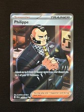 Philippe 110/086 Holo Ultra Rare Chaos Rising Pokemon Near Mint