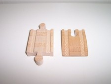 Thomas Wooden Train Traction Track Curved Straight Lot of 45 Pieces