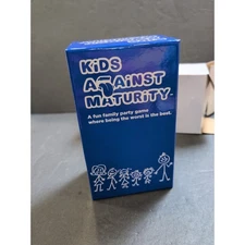 Kids Against Maturity Card Game, New Open Box