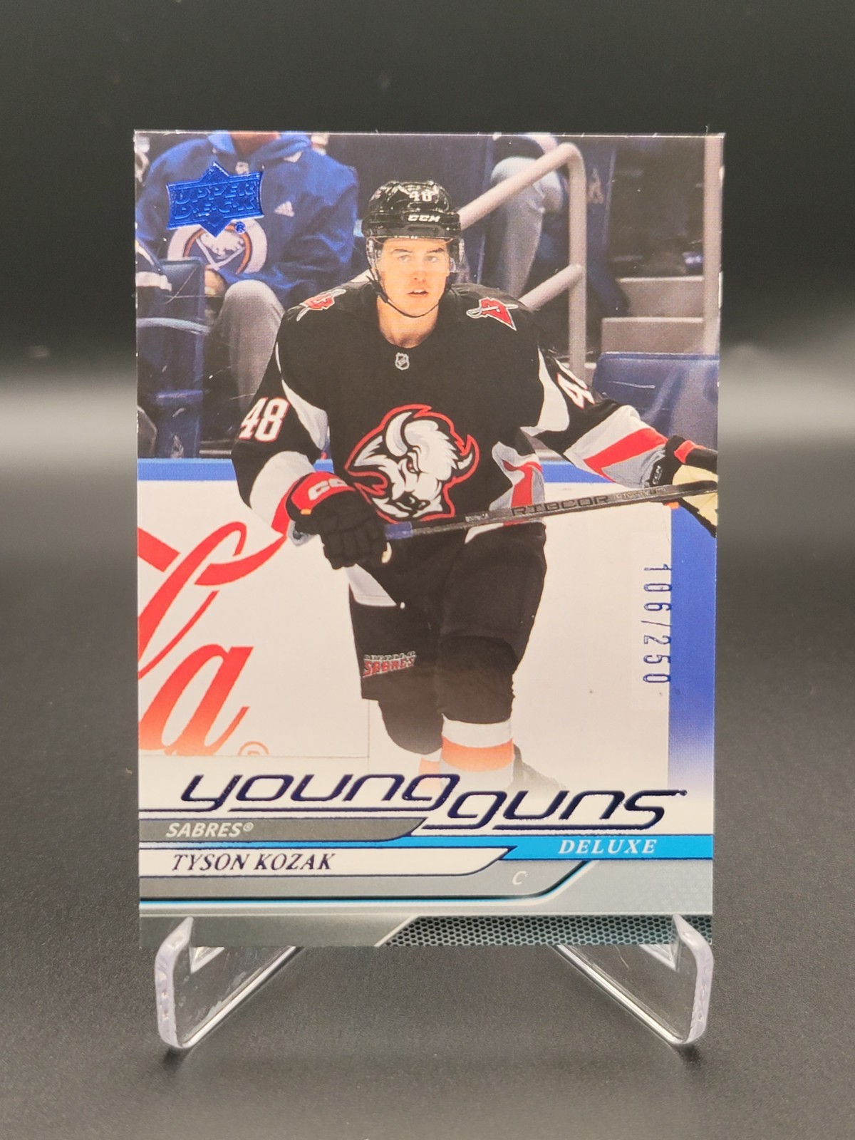 2024-25 Upper Deck Extended Series Tyson Kozak Young Guns Deluxe /250 #715