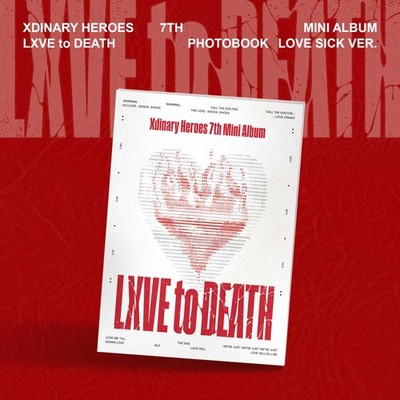 XDINARY HEROES LXVE TO DEATH LOVE SICK VER. CD